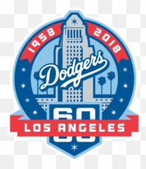 Dodgers Unveil 60th Anniversary Logo - Dodgers 60th Anniversary Logo Png,Dodgers Png