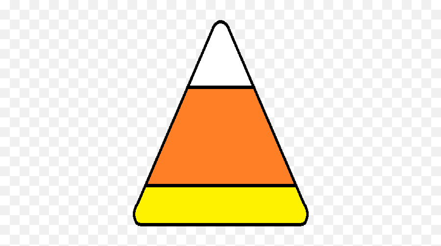Candy Corn Picture Of Candyrn Clipart Wikiclipart - Candy Corn Triangle Png,Candy Corn Icon