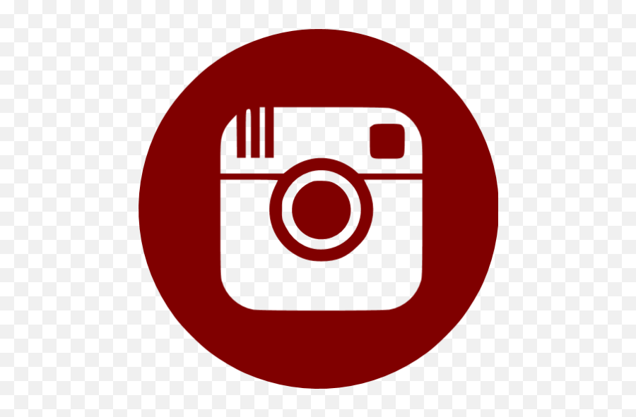 Maroon Instagram 4 Icon - Free Maroon Social Icons Png,Red Dot On Facebook Icon