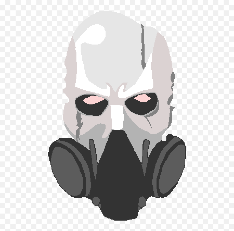 Skull With Gas Mask Transparent Png - Gask Mask Skull Drawing,Gas Mask Transparent Background