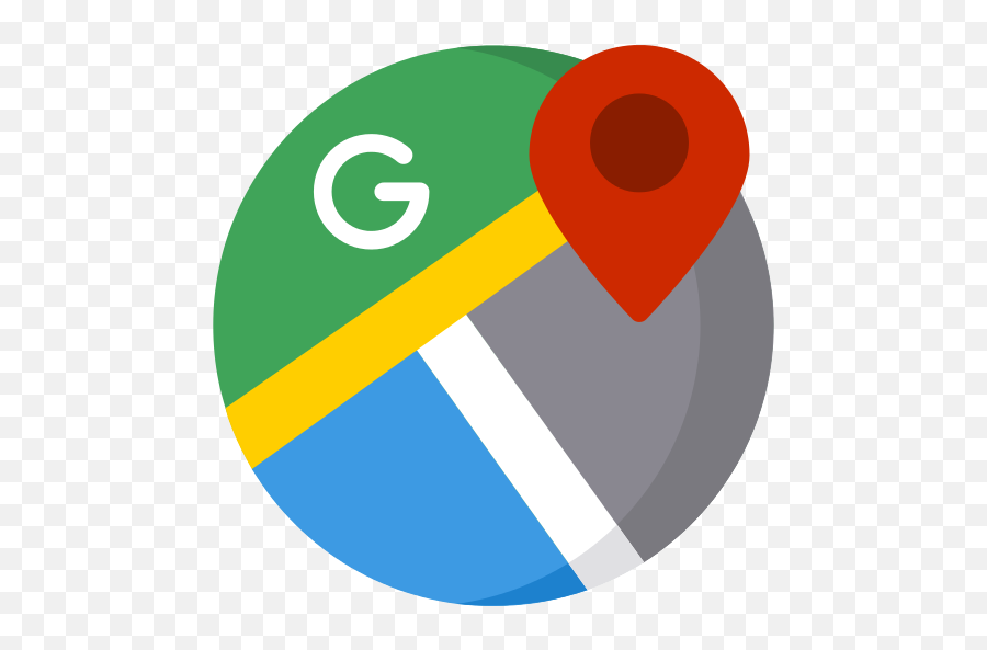 Google Maps Circle Icon - Google Maps Icon Round Png,Google Map Icon Png