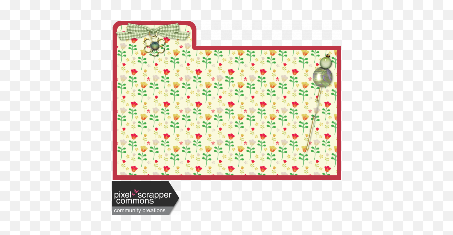 Index Card Red Border Graphic By Sunny Faith Rush Pixel - Christmas Tree Png,Red Border Transparent