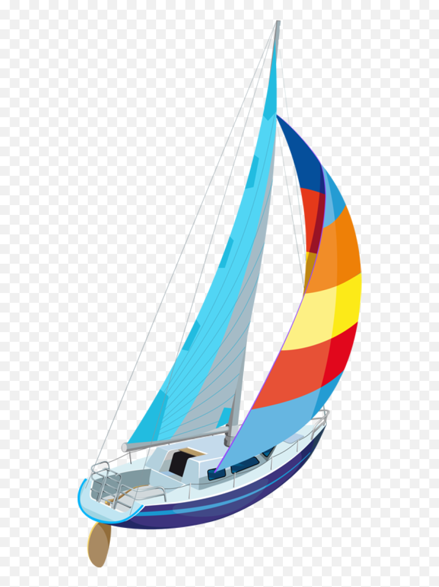 Clip Art And - Sailing Desenho Png,Sailboat Png