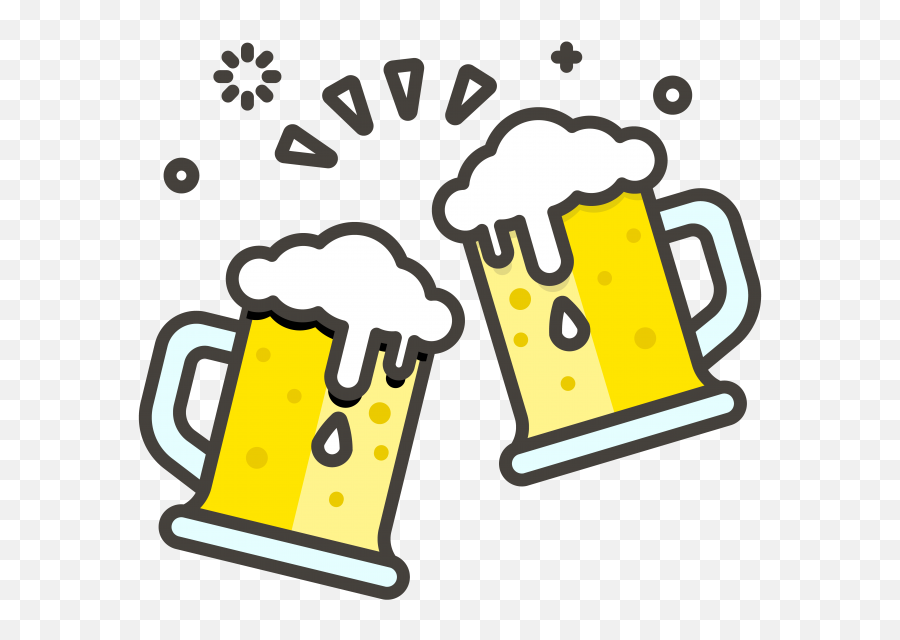 Clinking Beer Mugs Free Icon Of 780 - Beer Mugs Clinking Png,Beer Vector Png
