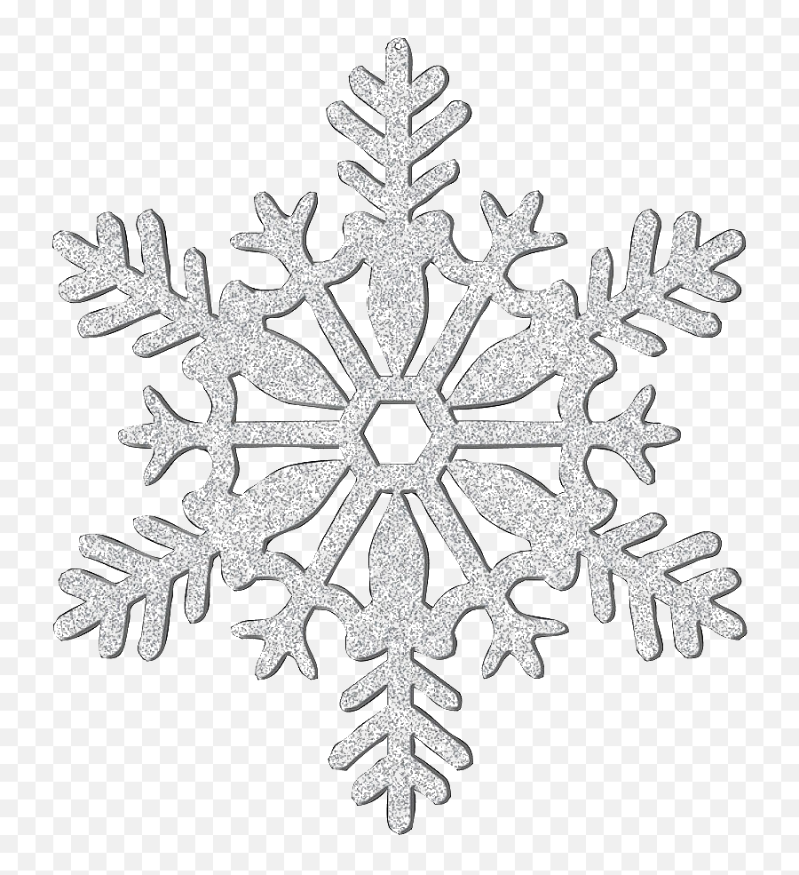 Silver Snowflake transparent PNG - StickPNG