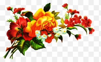 Digital Scrapbooking Flowers - Png
