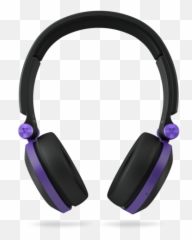 Synchros E40bt Refurbished With Images Black Headphones - Purple And Headphones png