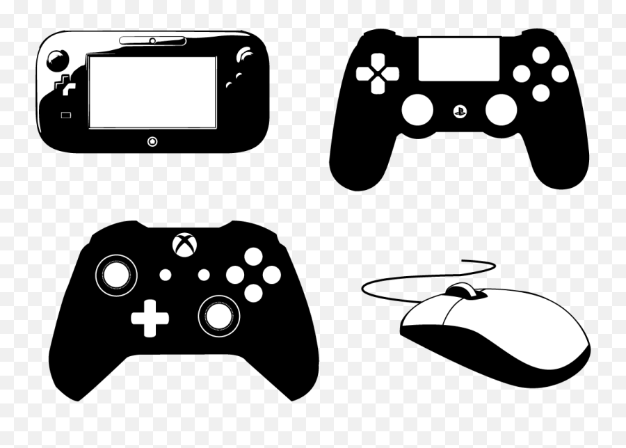 Download Controller Logos Clip Art - Control Xbox Video Game Controller Png,Controller Logo