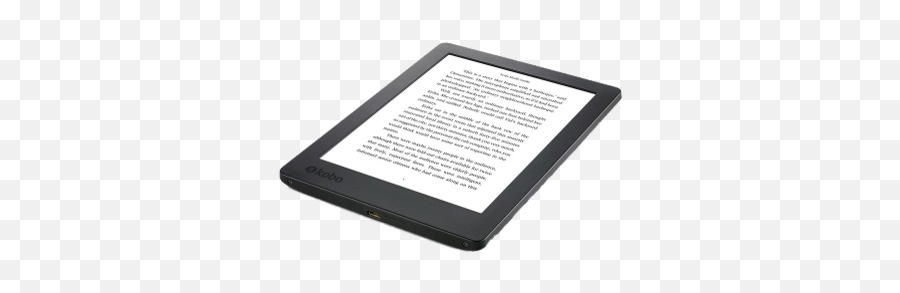 E - Book With Book Pages Transparent Png Stickpng Kobo New Aura H20,Book Pages Png
