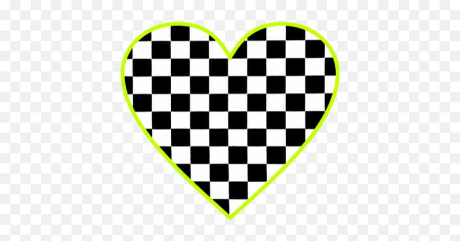 Heart Checkard Goth Gothic - Racing Flag Bunting Png Barber Motorsports Park,Bunting Png