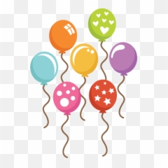 Birthday Balloon Clip Art - Clipartsco Cute Balloon Clipart Png,Birthday Balloons Png