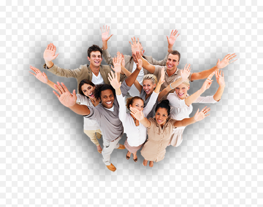 Happy People With Hands Up Png Image - Career Guidance Seminar Mba,Happy People Png