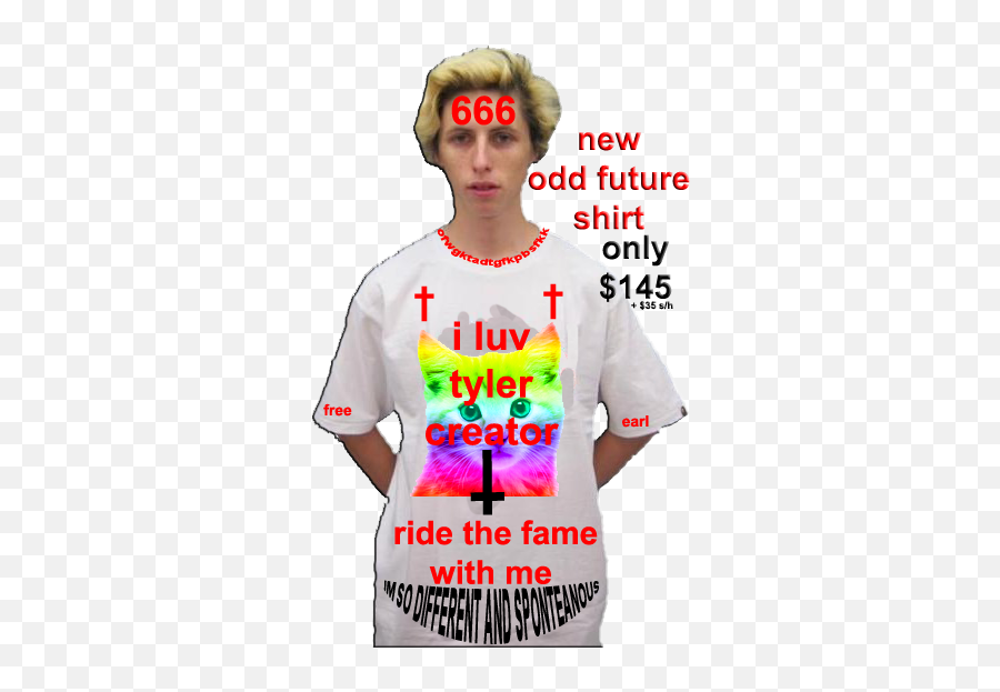 Supreme T Shirt Tyler The Creator Png - Tyler The Creator In Supreme Tee,Tyler The Creator Png