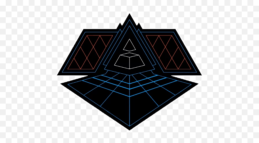 Daft Punku201d Stickers Set For Telegram - Daft Punk Alive 2007 Logo Png,Daft Punk Png