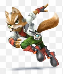Fox Mccloud Smash Bros 4 Wii U 3ds Png