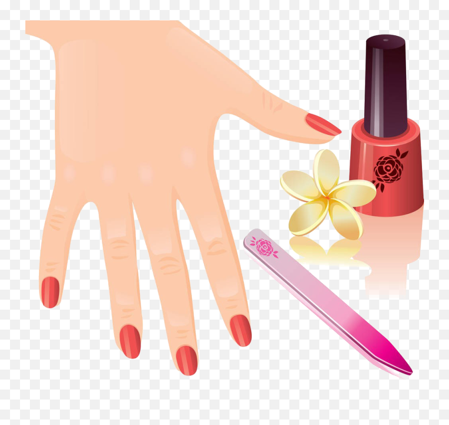 Nails Clipart Pedicure - Manicures Clip Art Png,Transparent Nails