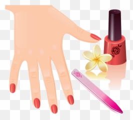 Nails Clipart Pedicure - Manicures Clip Art Png,Transparent Nails