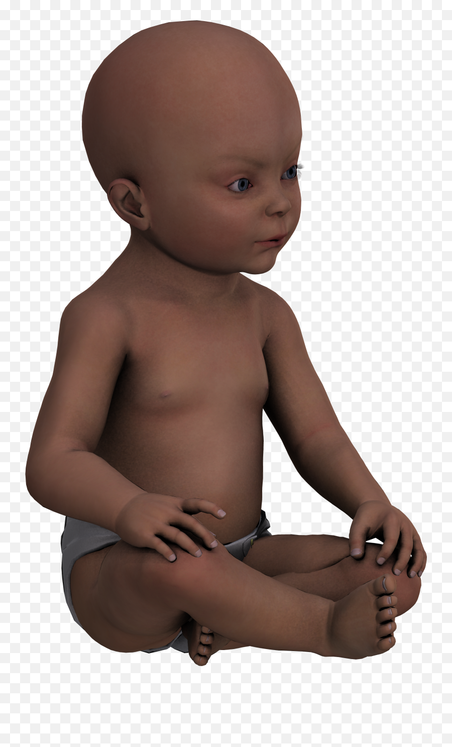 Baby Child 3d Drawing Free Image - Small Child Transparent Png,Infant Png