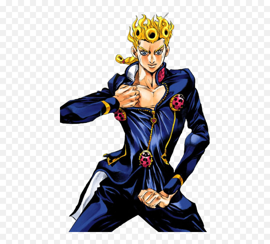 Giorno Giovanna - Jojo Background Araki Art Png,Jojo's Bizarre ...