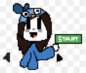 Pixilart - press start thing by Indiberrii Akuma Street Fighter png