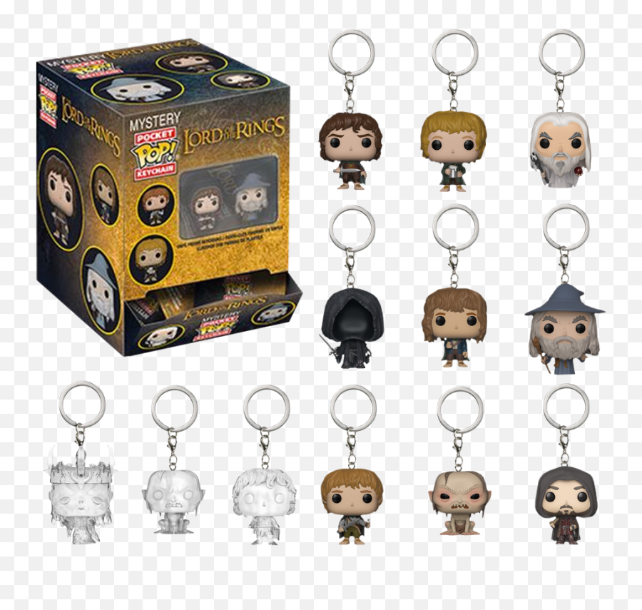 Funko Pocket Pop Keychain - The Lord Of The Rings Blind Bag Single Unit Lord Of The Rings Pocket Pop Png,Lord Of The Rings Png