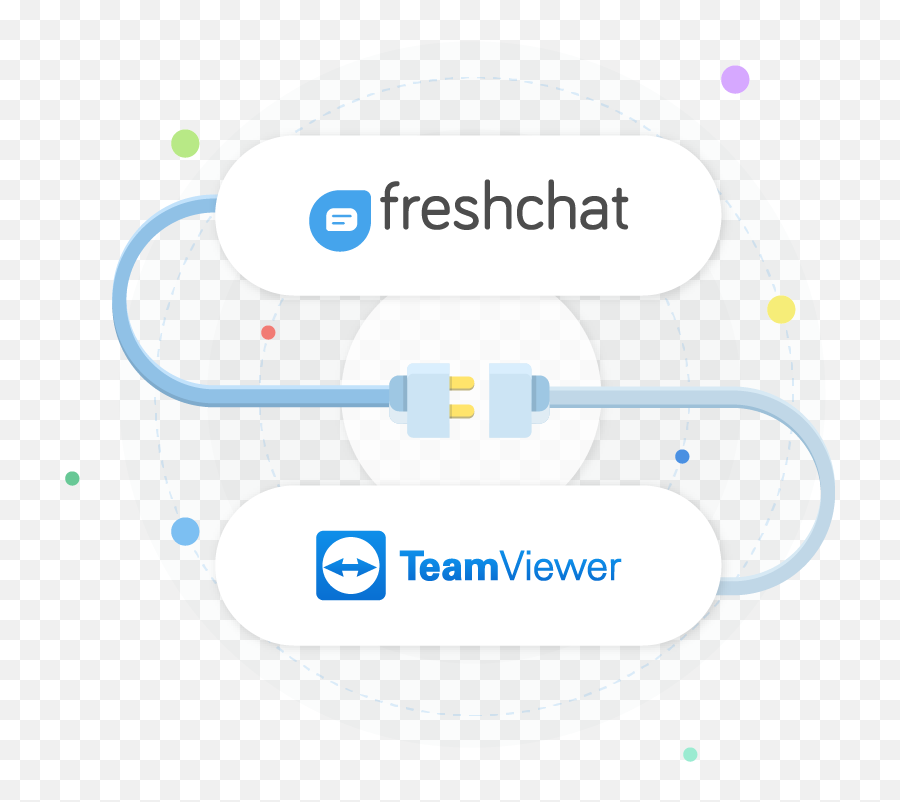Freshchat Teamviewer Integration - Dot Png,Teamviewer Logo