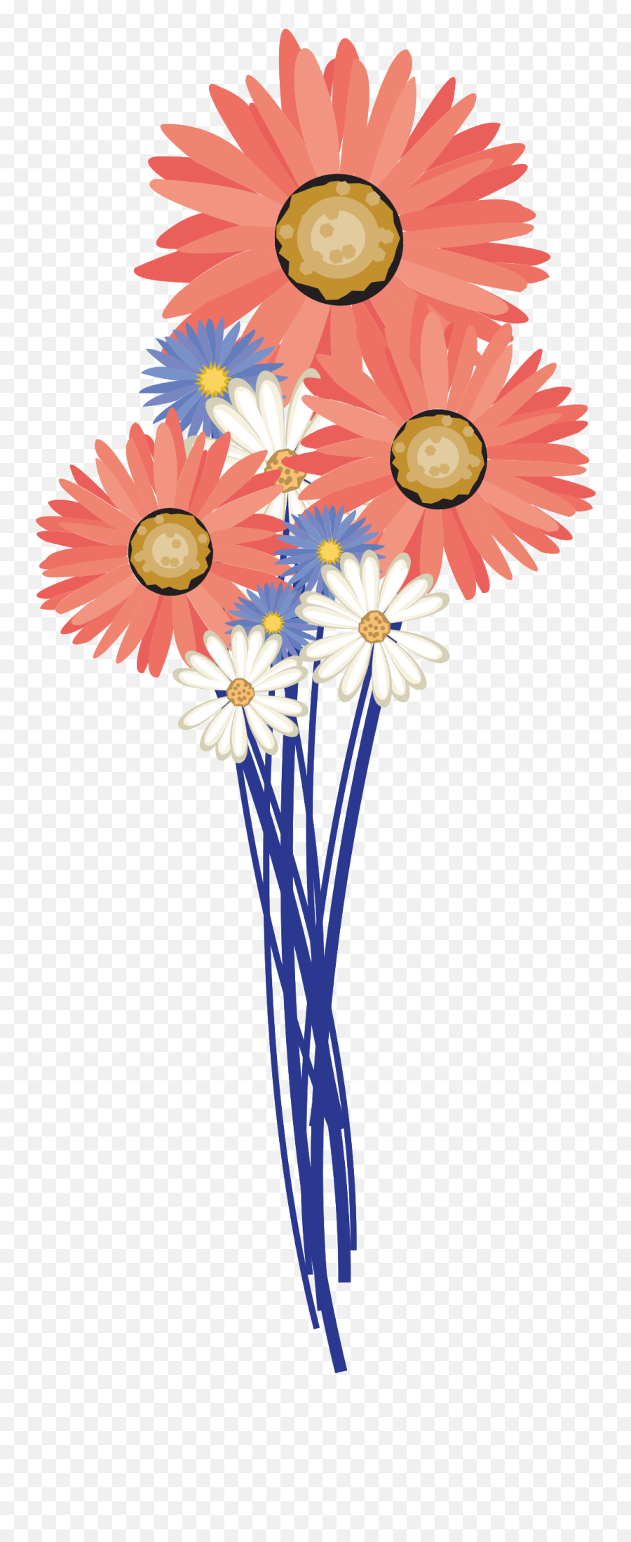 Free Bunch Of Flower Png With - Lovely,Transparent Flowers
