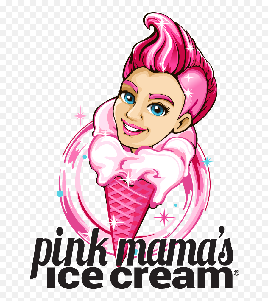 Ice Cream Truck - Pink Ice Cream Logo Png,Ice Cream Truck Png