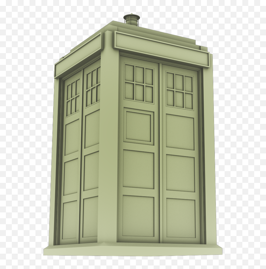 3d Modeling - The Nth Mr French Solid Png,Tardis Transparent Background