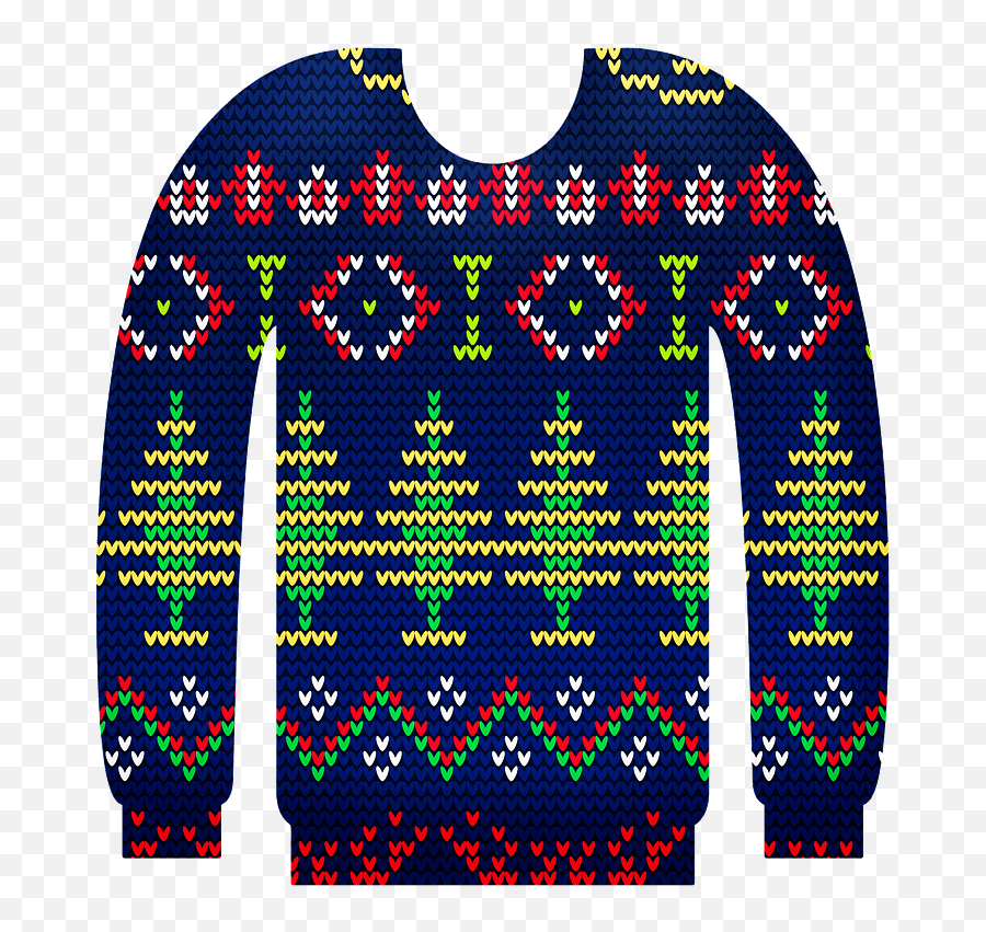 Ugly Christmas Sweater Clipart Free Download Transparent - Ugly Christmas Sweater Clipart Png,Ugly Christmas Sweater Png