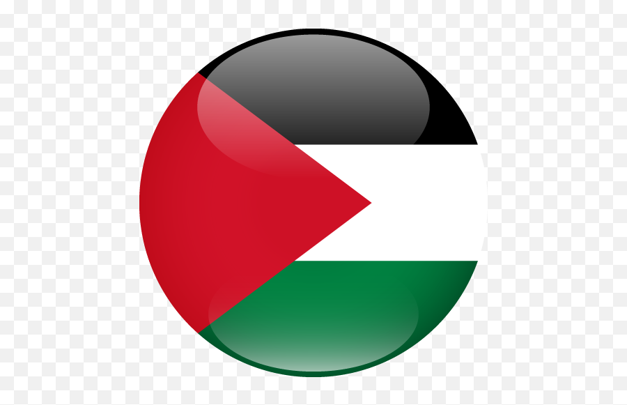 Vector Country Flag Of The State Palestine - Sphere Palestine Flag Circle Png,Iran Flag Png