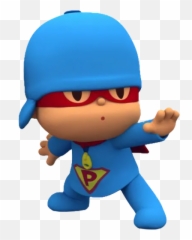 Pocoyó Whatsapp Stickers - Super Pocoyo Png,Pocoyo Png