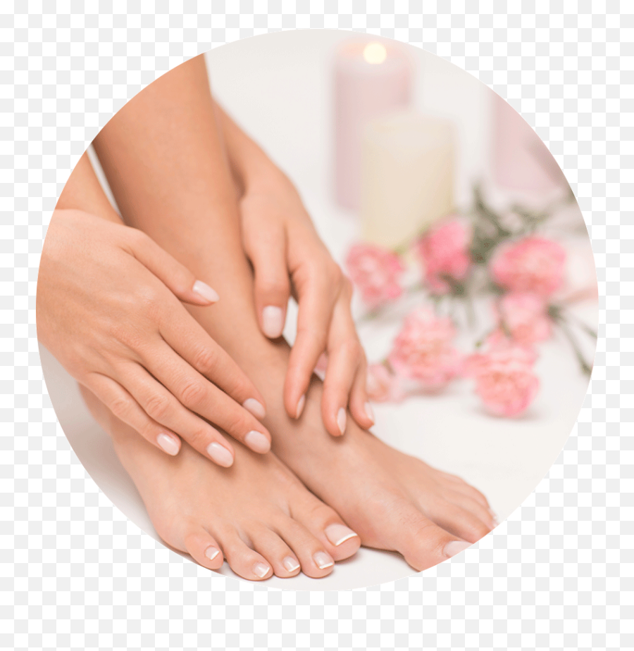 Nails Emoji Png - Hands And Feet Spa,Pedicure Png