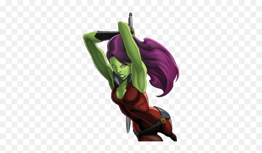 Gamora - Guardians Of The Galaxy Cartoon Gamora Png,Gamora Png
