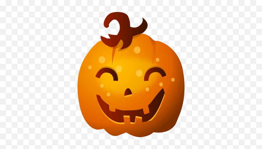 Halloween Stickers - Pumpkin Smile Emoji Gif Png,Emoji Icon Halloween Costume
