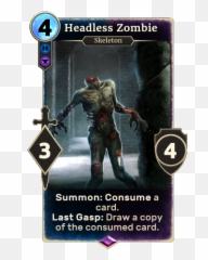 Headless Zombie - Elder Scrolls Legends Daedra png
