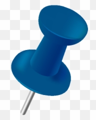 Folder Icon Navy Blue Svgvectorpublic Domain - Transparent Background Blue Push Pin Png