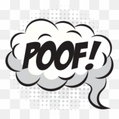 Comics Stickers - Clip Art Png,Poof Png