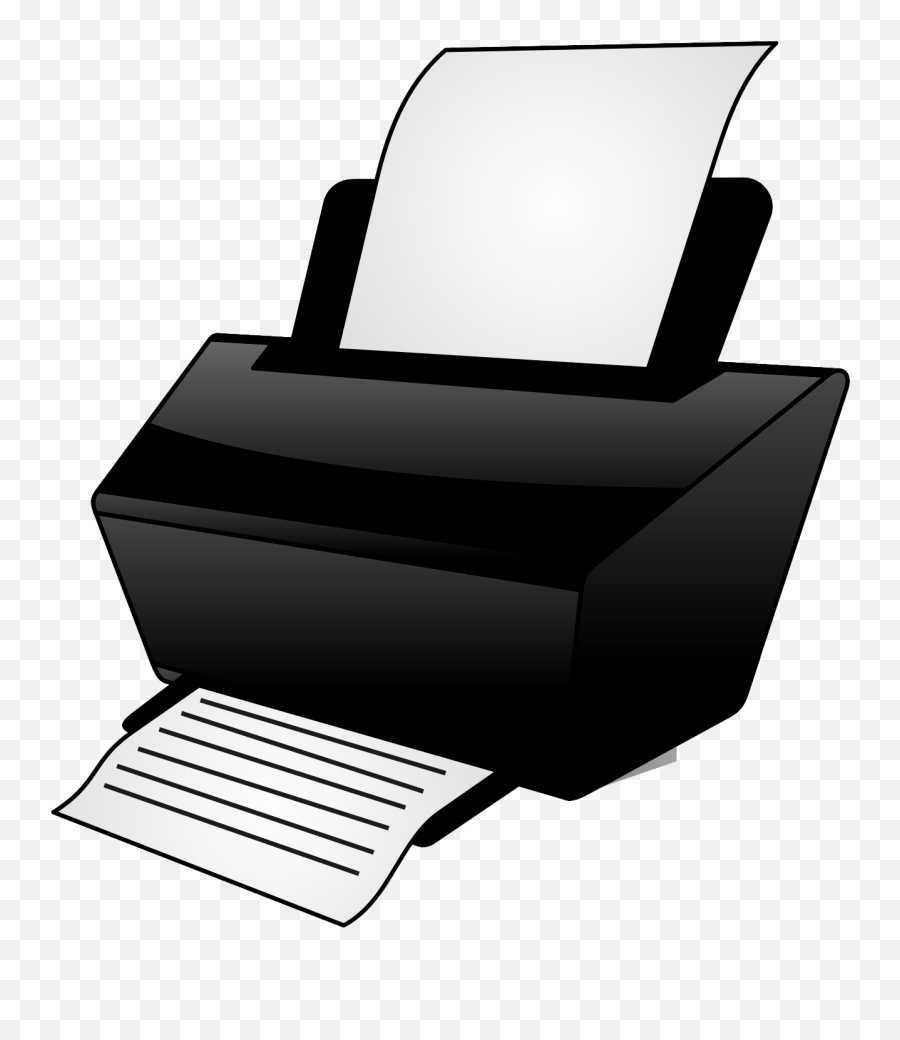Download Hd - Printer Icon Vector Transparent Png Printer Clipart Png,Free Printer Icon