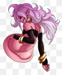 Majin 21 Showing Off - Majin Hot Android 21 Png,Android 21 Png