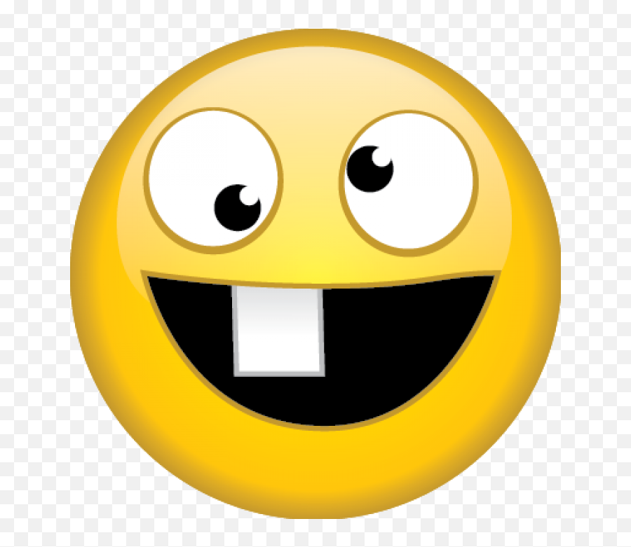Clip Art Goofy Smiley Face - Smiley Face Png,Smile Emoji Transparent