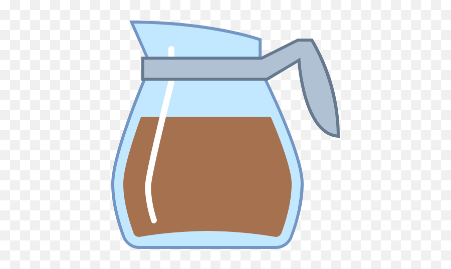 Coffee Pot Icon In Office L Style - Jug Png,Hot Pot Icon