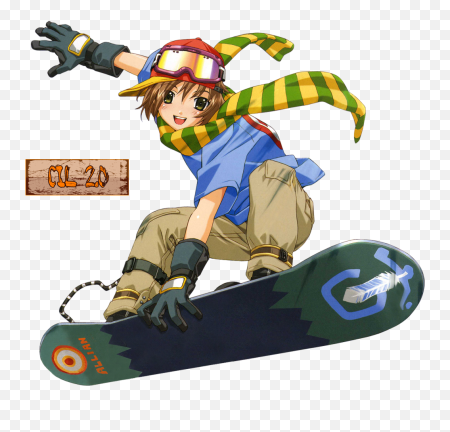 Snowboarder Png - Anime Snowboarder,Snowboarder Png