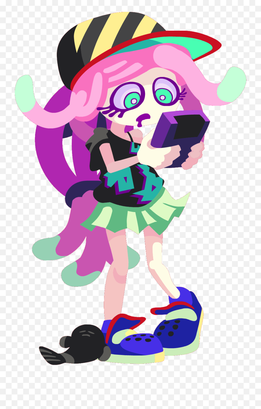 Paruko Gaming By Marioshi64 - Chirpy Chips Splatoon Paruko Png,Abxy Icon Transparent