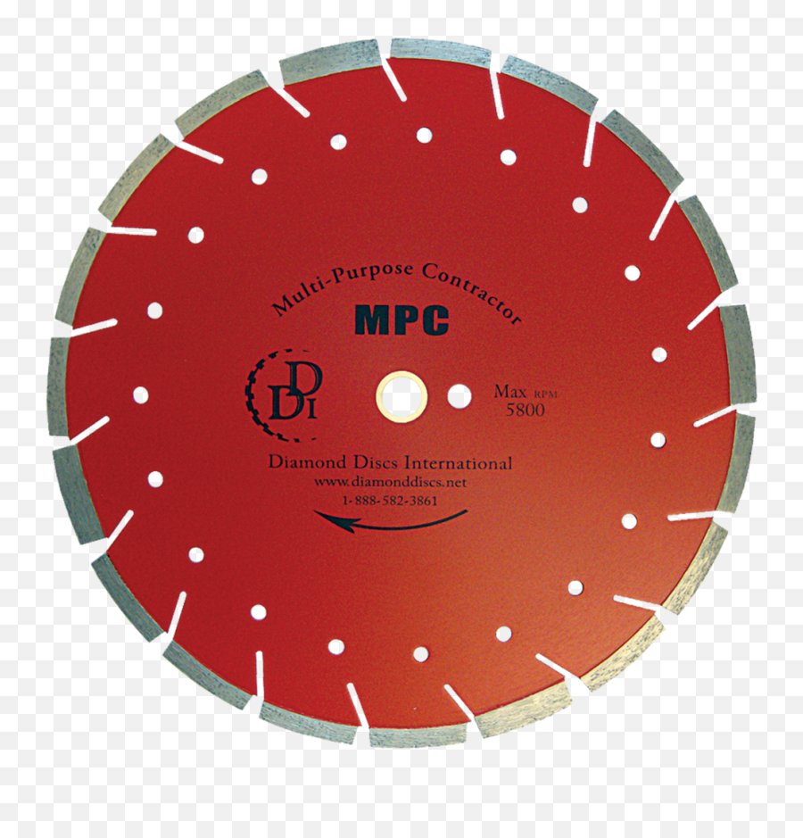 14 Multi - Purpose Contractor Blade U2014 Diamond Discs Int Png,Mpc Png