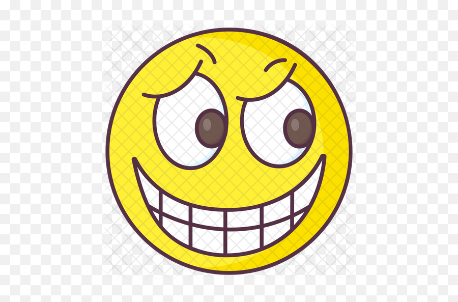 Laughing Emoji Icon Of Colored - Smiley Png,Laughing Emoji Transparent