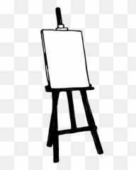 Presentation Stand Icon - Clip Art Library Png,Easel Icon