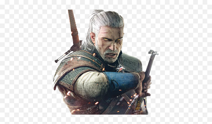 The Witcher Game Png Image - Geralt De Rivia Game,Witcher Png