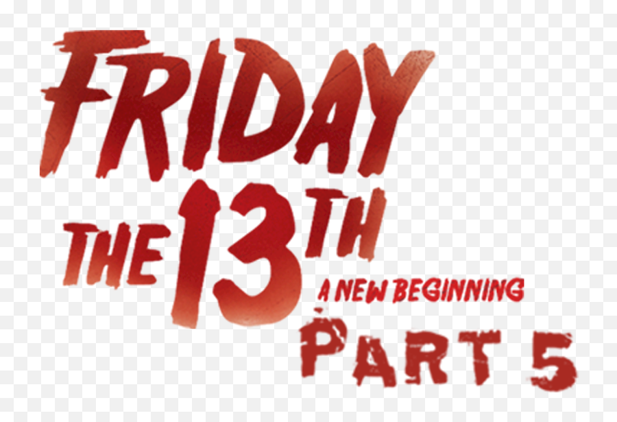 Friday The 13th Part 5 A New Beginning Netflix - Carmine Png,Friday The 13th Png