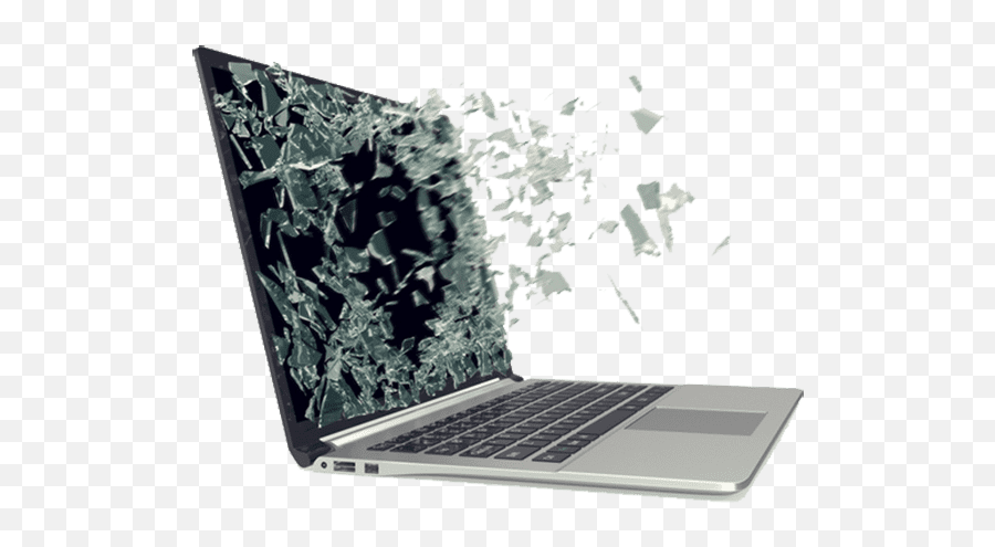 Do It Yourself Laptop Screen Repair - Notebook Quebrado Png,Laptop Screen Png